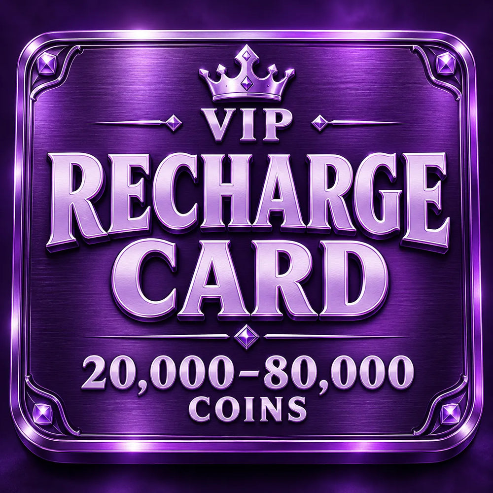 Recharge card, Discount!20000-80000 Coin