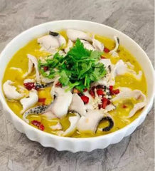 Fish with Pickled Mustard Greens 7000 Coin