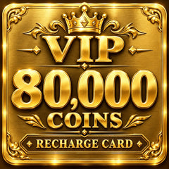 Recharge card, Discount！20000-80000 Coin