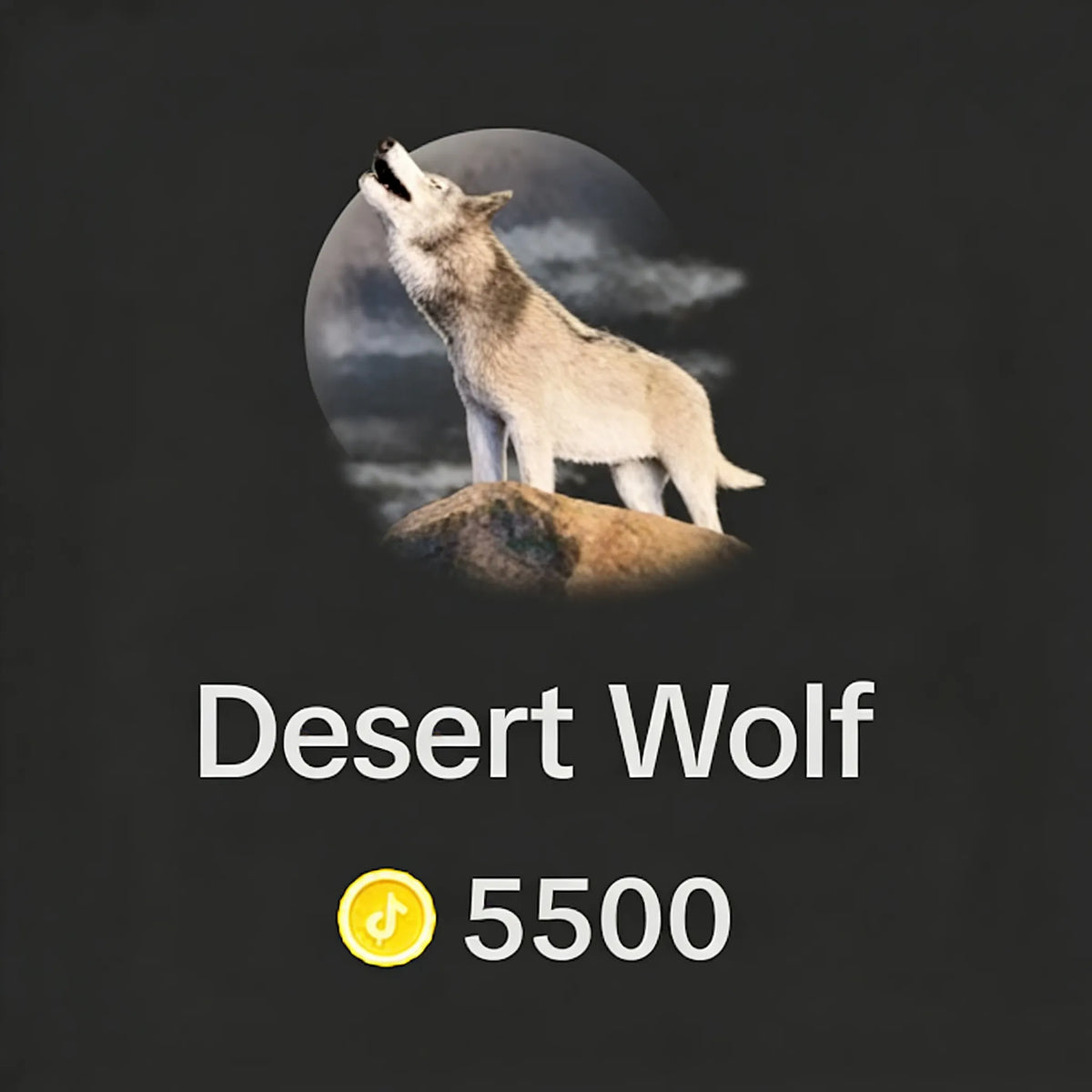 Desert Wolf 5500Coin